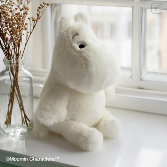 Japan Moomin Fuwakuta Fluffy Plush Toy - Snorkmaiden - 1