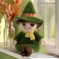 Japan Moomin Fuwakuta Fluffy Plush Toy - Snufkin - 1