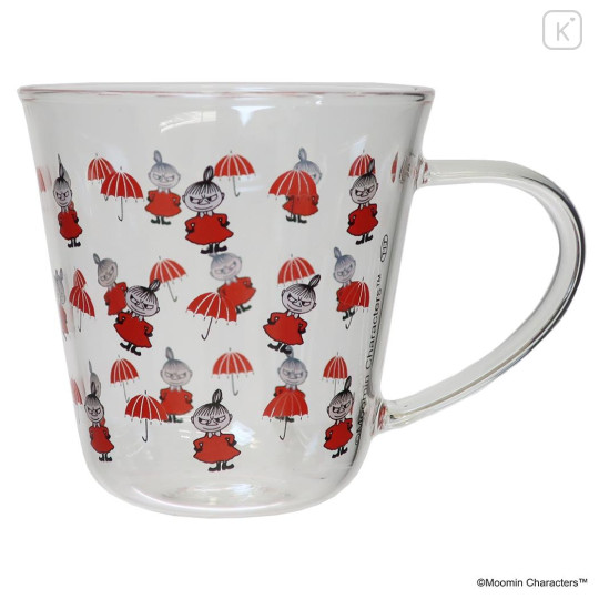 Japan Moomin Glass Teacup - Little My - 1
