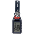 Japan Moomin Digital Clock & Temperature & Humidity Watch - Little My : Navy - 1