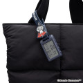 Japan Moomin Digital Clock & Temperature & Humidity Watch - Little My : Navy - 5