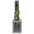 Japan Moomin Digital Clock & Temperature & Humidity Watch - Snufkin : Gray - 1