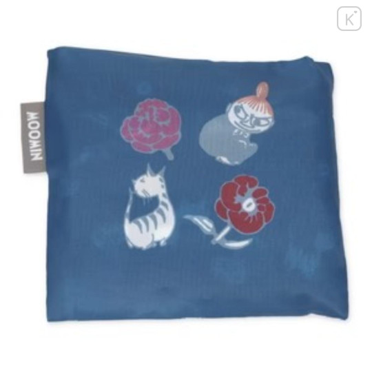 Japan Moomin Eco Shopping Bag - Little My : Navy - 3