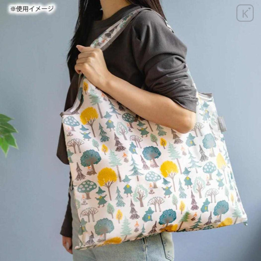 Japan Moomin Eco Shopping Bag - Snufkin : Beige - 1