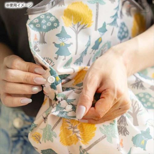 Japan Moomin Eco Shopping Bag - Snufkin : Beige - 5