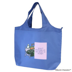 Japan Moomin Insulated Shopping Bag (M) - Hattifatteners : Navy