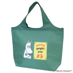 Japan Moomin Insulated Shopping Bag (M) - Moomintroll : Green
