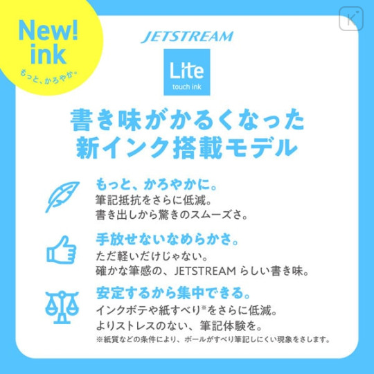 Japan Uni Jetstream Lite Touch 4&1 Multi Ballpoint Pen + Mechanical Pencil - 0.5mm Core Black - 2