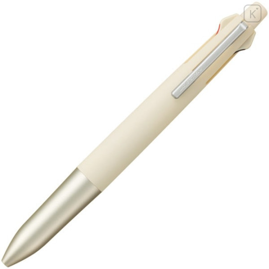 Japan Uni Jetstream Lite Touch 4&1 Multi Ballpoint Pen + Mechanical Pencil - 0.5mm Mute White - 1