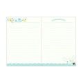 Japan Sanrio × Tomoko Hayashi A5 Notebook - Cinnamoroll : Botanical Floral Gold Foil Stamping - 2