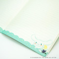 Japan Sanrio × Tomoko Hayashi A5 Notebook - Cinnamoroll : Botanical Floral Gold Foil Stamping - 3