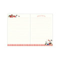 Japan Sanrio × Tomoko Hayashi A5 Notebook - Hello Kitty & Mimmy : Botanical Floral Gold Foil Stamping - 2
