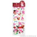 Japan Sanrio × Tomoko Hayashi Puffy Sticker - My Melody : Fun with Friends - 1