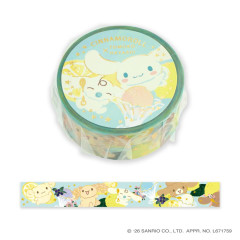 Japan Sanrio × Tomoko Hayashi Washi Masking Tape - Cinnamoroll : Botanical Floral