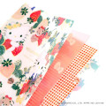 Japan Sanrio 3 Pockets A5 Clear File - Hello Kitty & Mimmy & Tiny Chum : Botanical Floral - 2