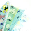 Japan Sanrio 3 Pockets A5 Clear File - Cinnamoroll : Botanical Floral - 2