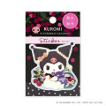 Japan Sanrio × Tomoko Hayashi Die-Cut Sticker - Kuromi : Botanical Floral - 1