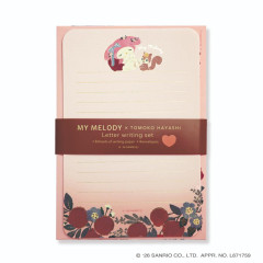 Japan Sanrio × Tomoko Hayashi Letter Set - My Melody : Botanical Floral