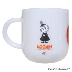 Japan Moomin Milky White Heat-Resistant Glass Mug - Little My
