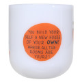 Japan Moomin Milky White Heat-Resistant Glass Mug - Little My - 3