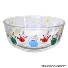 Japan Moomin Deep Glass Bowl - Little My : Sliding