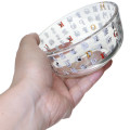 Japan Moomin Deep Glass Bowl - Moomin : Alphabet - 2