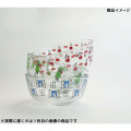 Japan Moomin Deep Glass Bowl - Little My : Umbrella - 3