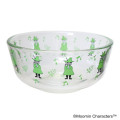Japan Moomin Deep Glass Bowl - Snufkin : Music - 1