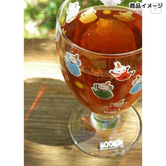 Japan Moomin Juice Glass - Little My : Footprint - 3