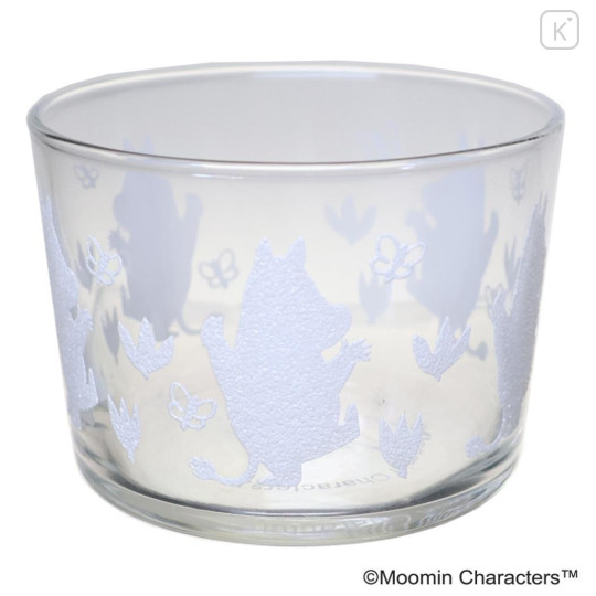 Japan Moomin Glass Cup - Moomintroll - 1