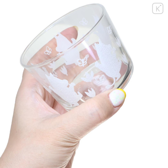 Japan Moomin Glass Cup - Moomintroll - 2