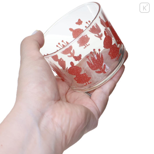 Japan Moomin Glass Cup - Little My - 2