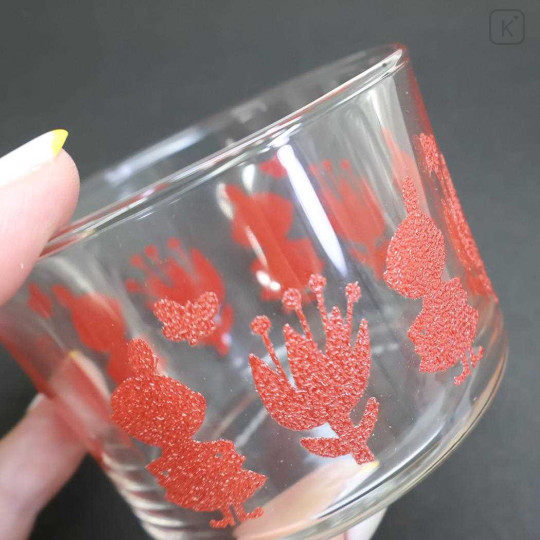Japan Moomin Glass Cup - Little My - 3