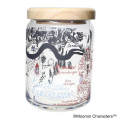 Japan Moomin Wooden Lid Glass Canister - Moomin : Map - 1