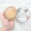 Japan Moomin Wooden Lid Glass Canister - Moomin : Map - 4
