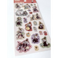 Japan Moomin 3D Hard Epoxy Sticker - Little My - 2