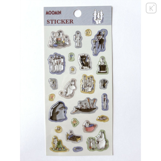 Japan Moomin 3D Hard Epoxy Sticker - Hattifatteners - 1