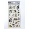 Japan Moomin 3D Hard Epoxy Sticker - Hattifatteners - 1