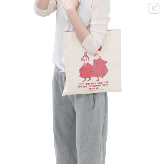 Japan Moomin Tote Bag - Little My & Ninny - 4
