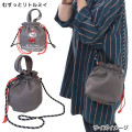 Japan Moomin 2-Way Drawstring Bag - Little My : Grumpy - 2