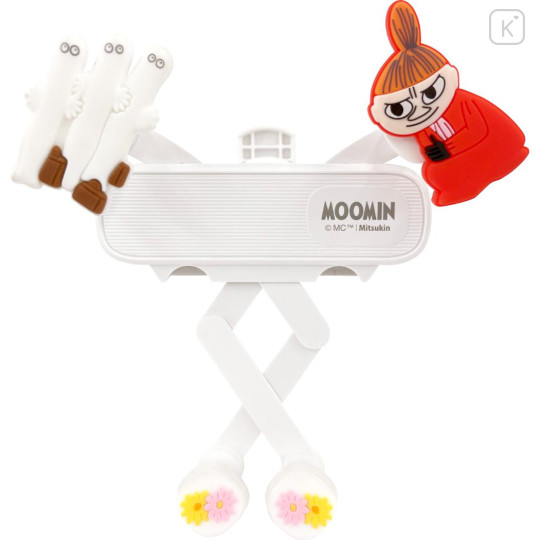 Japan Moomin Car Interior Smartphone Holder - Hattifatteners & Little My - 3