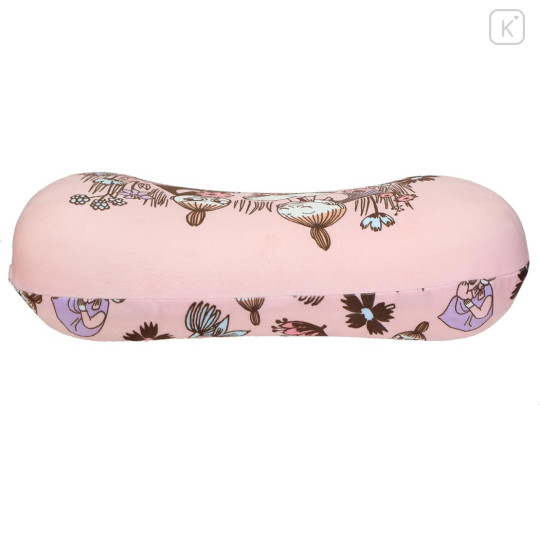 Japan Moomin Lumbar Support Cushion - Little My : Surrounded by Flowers - 3
