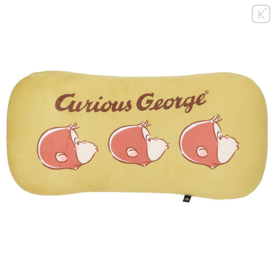 Japan Curious George Lumbar Support Cushion - Waiwai Banana - 1