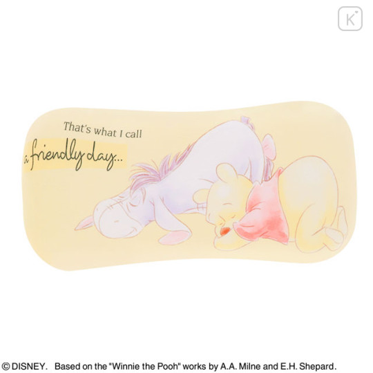 Japan Disney Lumbar Support Cushion - Eeyore & Pooh : Happiness Flower Day - 1