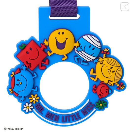 Japan Sanrio Original Bottle Holder - Mr. Men & Little Miss : Cheerful Typographic - 2