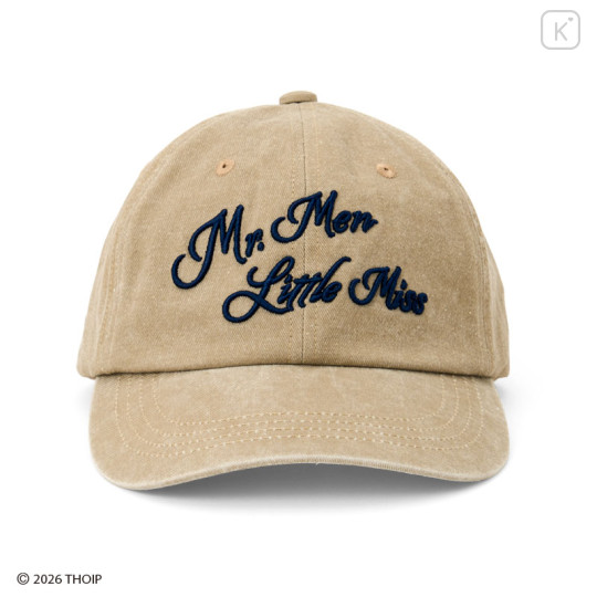 Japan Sanrio Original Cap - Mr. Men & Little Miss : Beige - 1