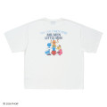 Japan Sanrio Original T-Shirt - Mr. Men & Little Miss : Everyone White - 2