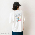 Japan Sanrio Original T-Shirt - Mr. Men & Little Miss : Everyone White - 6