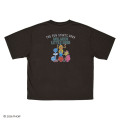 Japan Sanrio Original T-Shirt - Mr. Men & Little Miss : Everyone Gray - 2