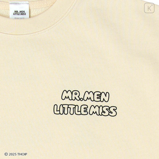 Japan Sanrio Original Sweatshirt (M) - Mr. Men & Little Miss : Silhouette - 3